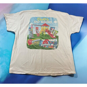 VTG Airheads Mentos Snack Candy Promo T-Shirt Mens Large Y2K 90s Retro